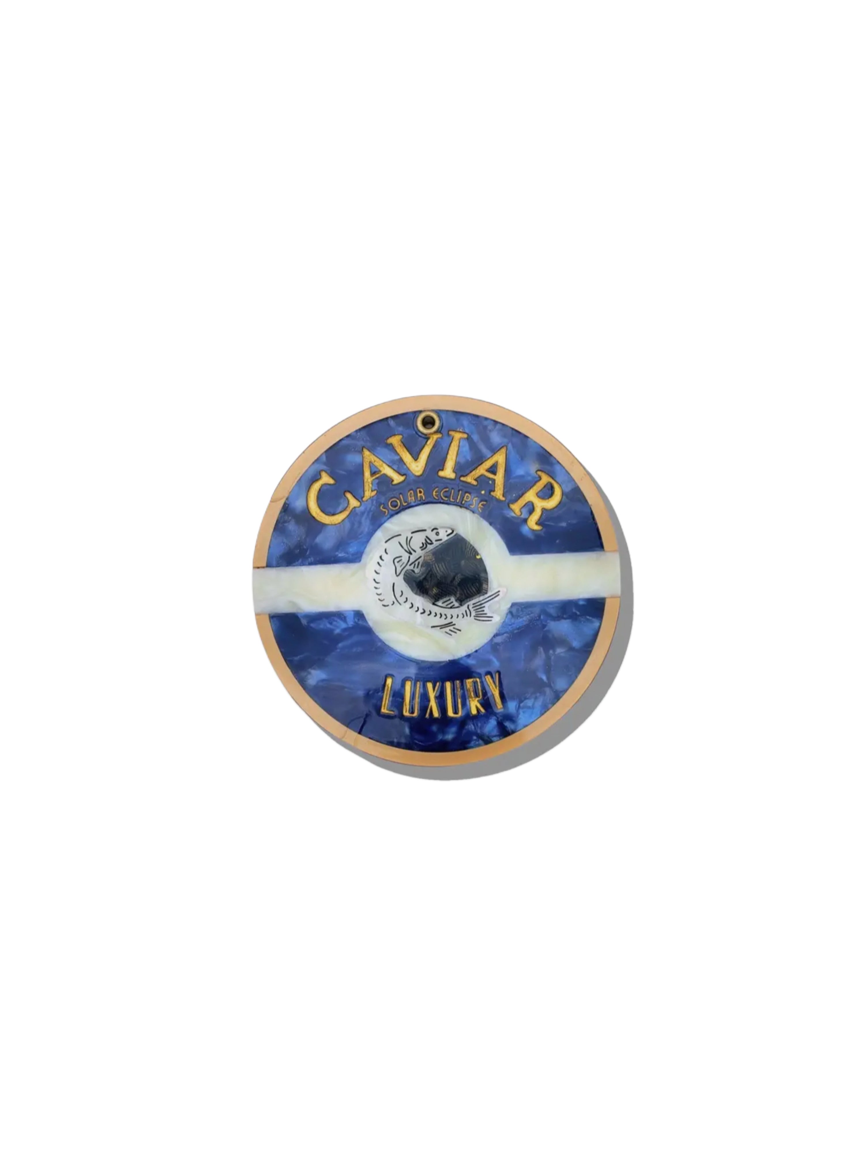 Hand-Painted Caviar Compact Mirror - ONFEMME By Lindsey's Kloset
