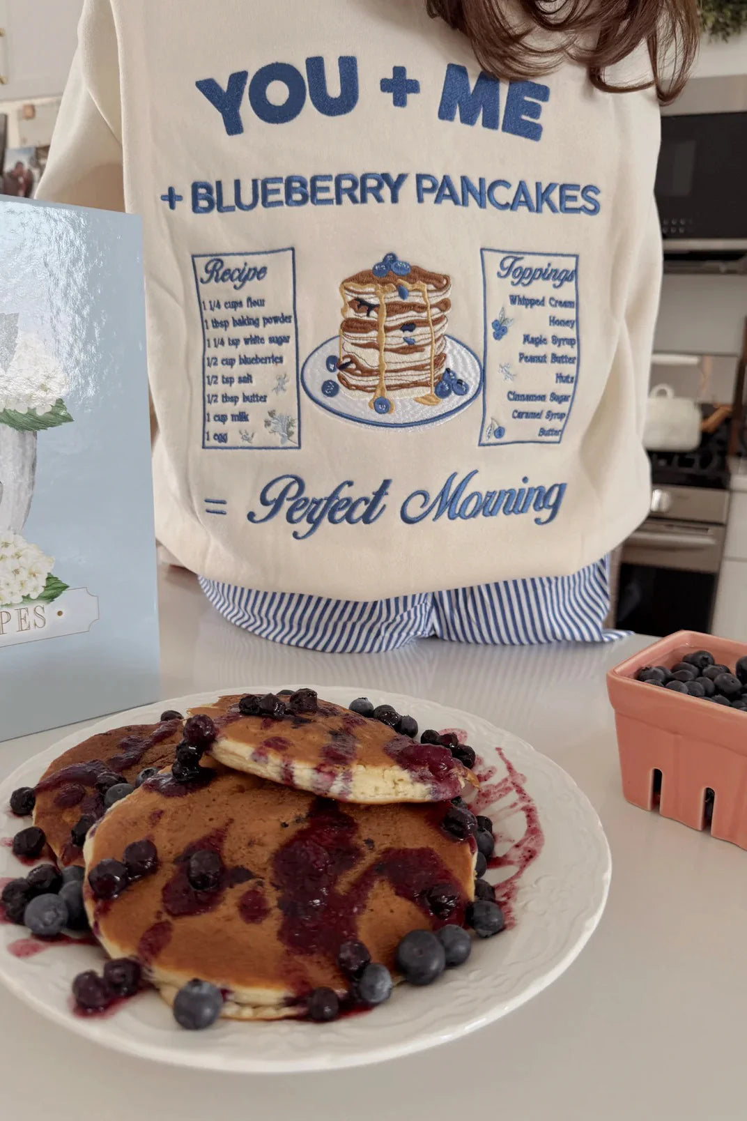 Blueberry Pancake Hoodie - ONFEMME By Lindsey's Kloset