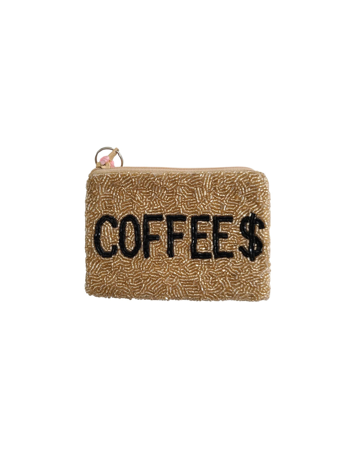 Coffee $ Beaded Coin Purse - ONFEMME By Lindsey's Kloset