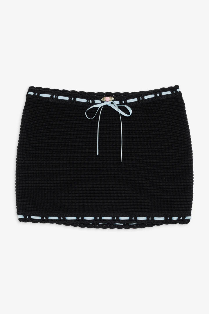 Kelsey Crochet Mini Skirt - ONFEMME By Lindsey's Kloset