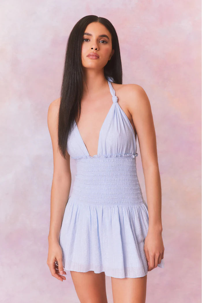 Luisetta Halter Mini Dress - ONFEMME By Lindsey's Kloset