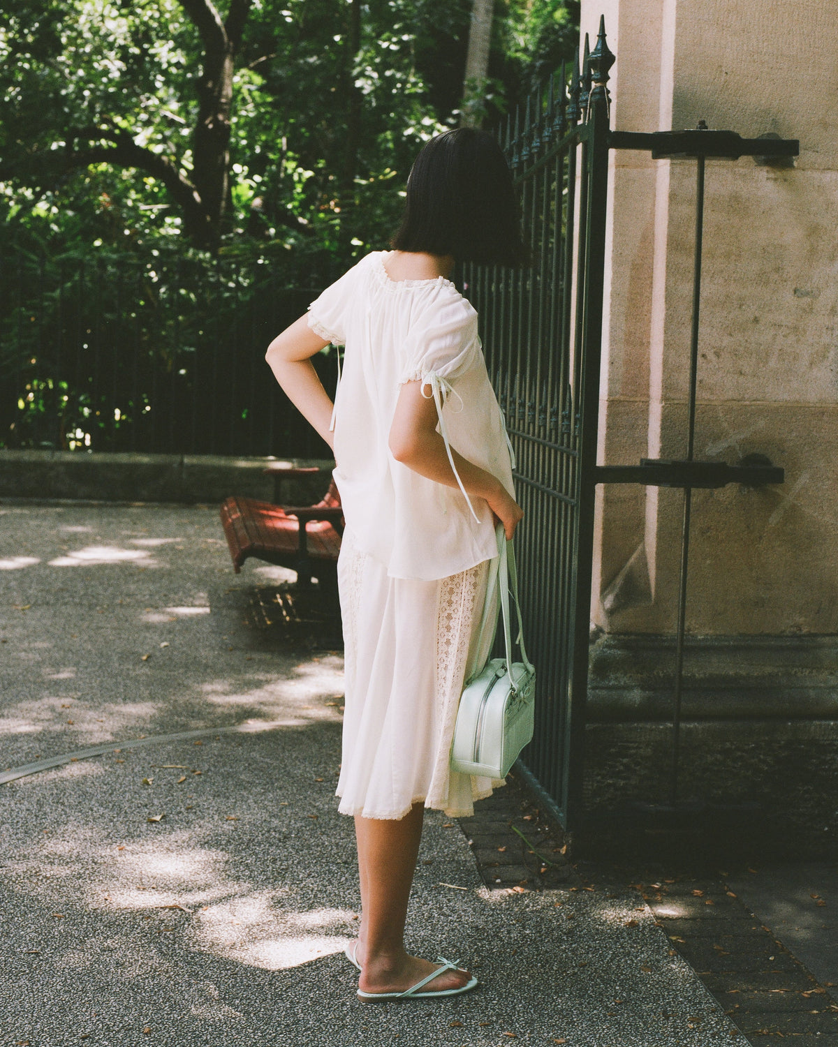 Aurelie Skirt - Vintage White