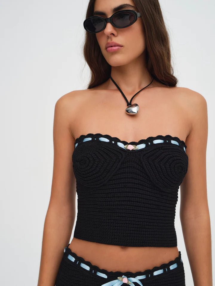 Kelsey Crochet Top - ONFEMME By Lindsey's Kloset