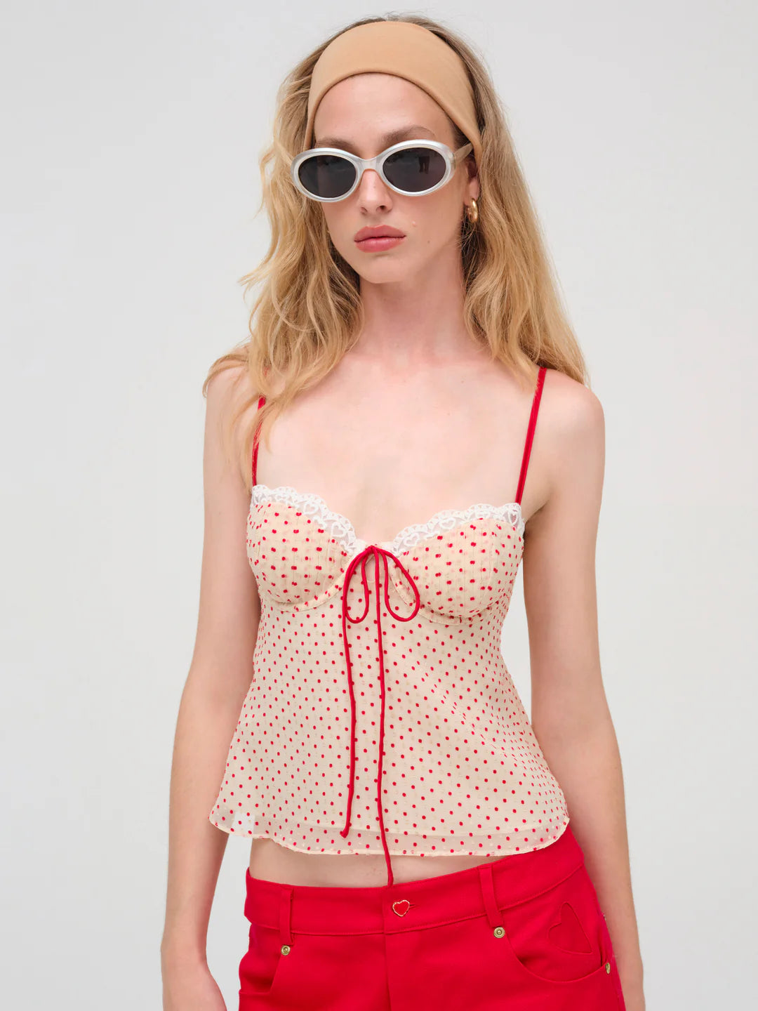 Love Dot Camisole Top - ONFEMME By Lindsey's Kloset