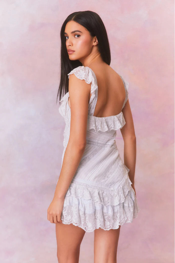 Bensley Lace Mini Dress - ONFEMME By Lindsey's Kloset