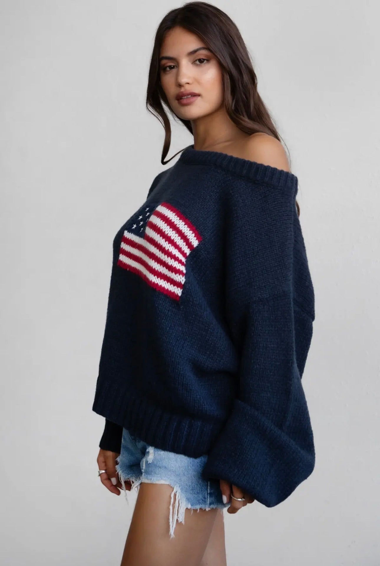 American Dream Sweater - ONFEMME By Lindsey's Kloset