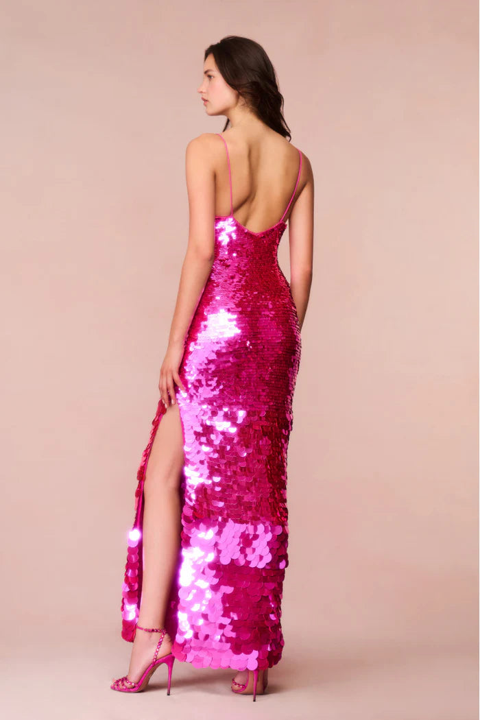 Kaylen Sequined Maxi Dress - ONFEMME By Lindsey's Kloset