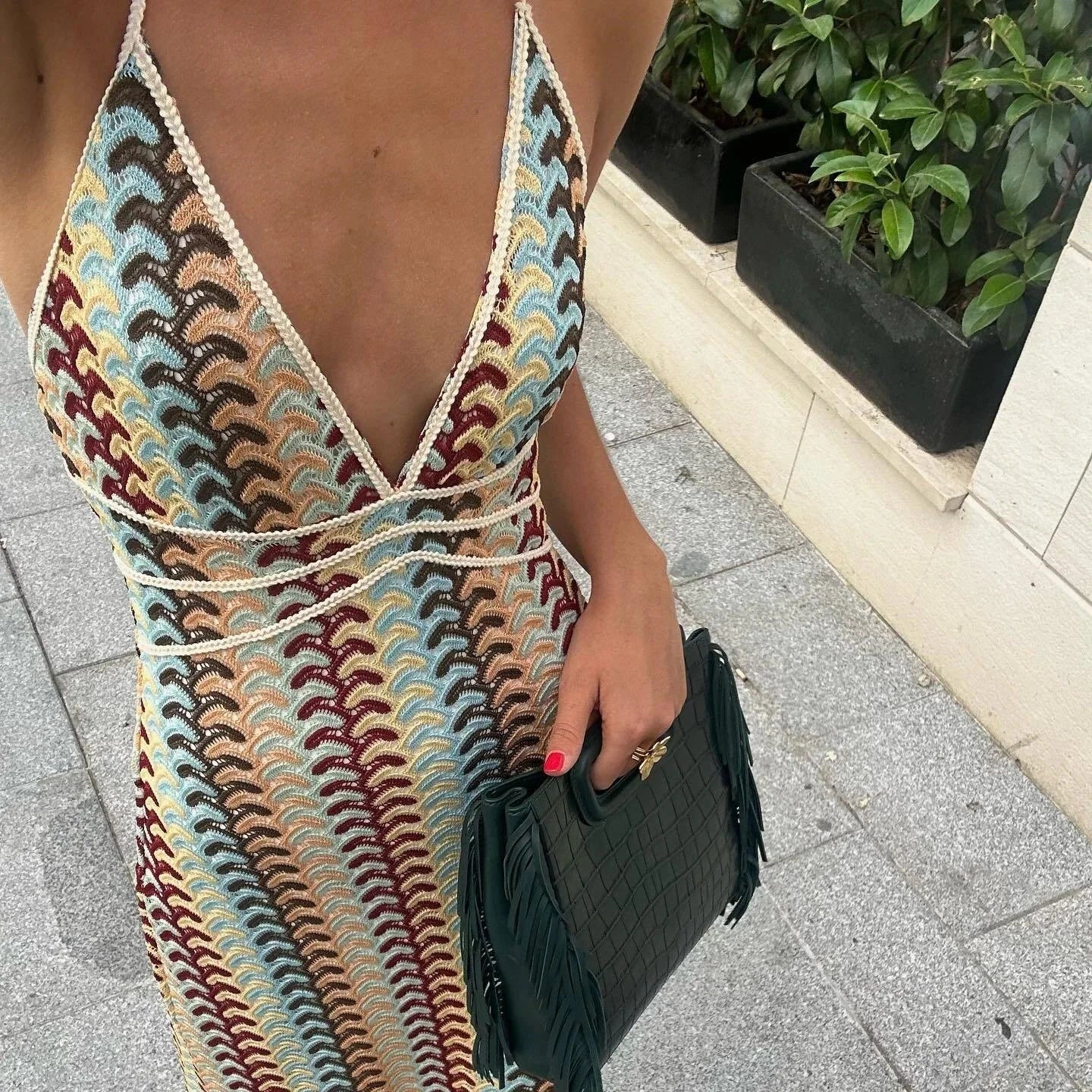 Mediterranean Muse Maxi Dress