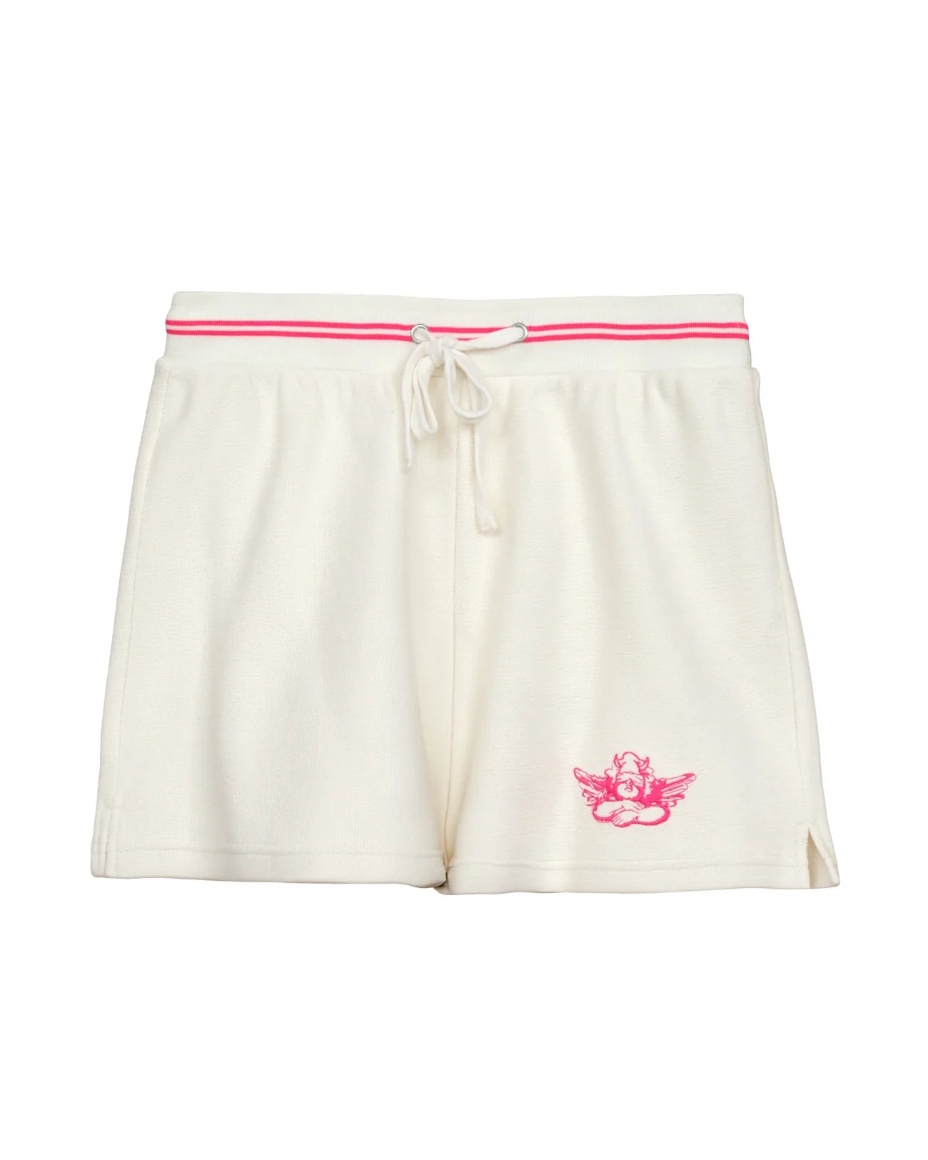 Pink Cherub University Shorts - ONFEMME By Lindsey's Kloset