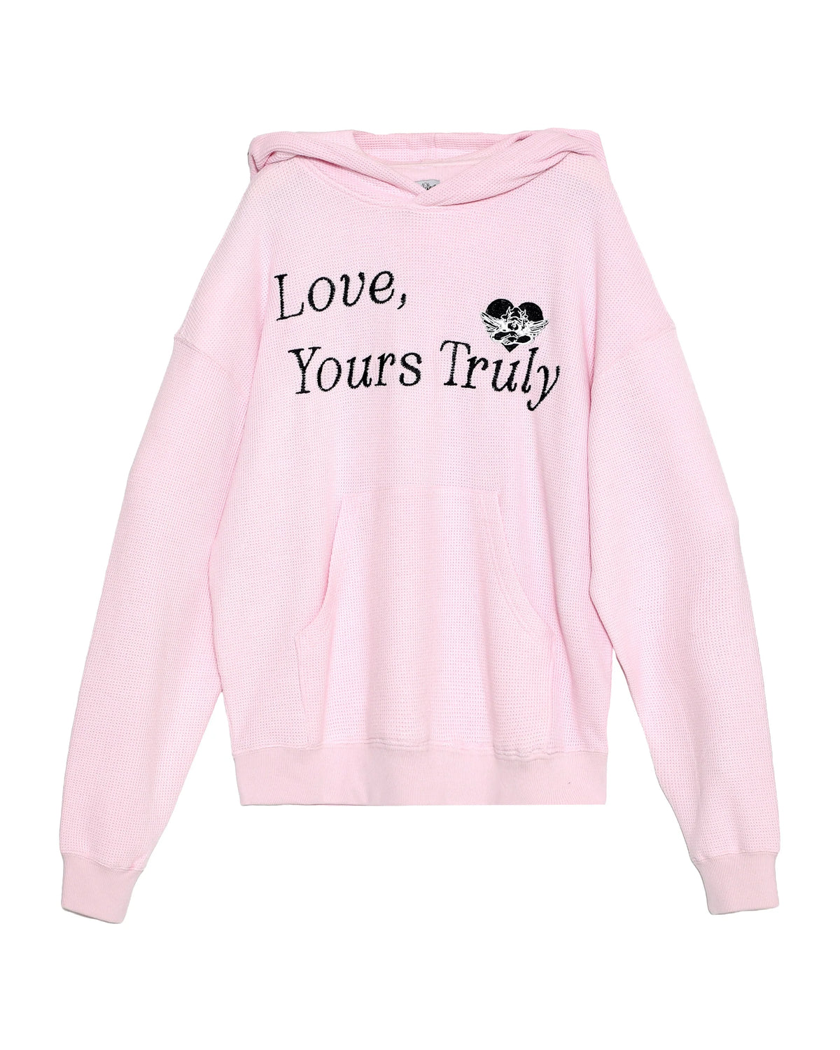 Yours Truly Thermal Racer Hoodie - ONFEMME By Lindsey's Kloset