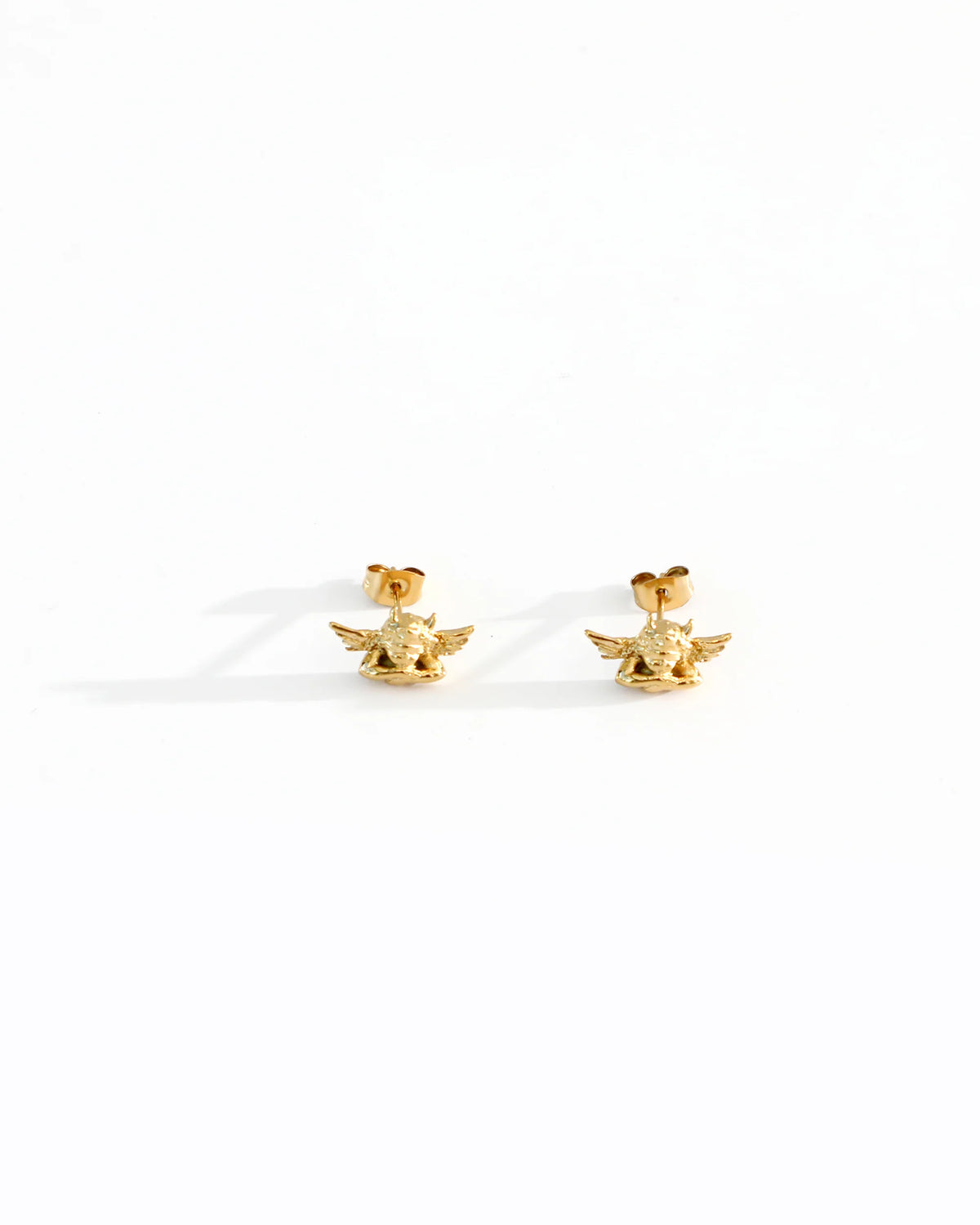 Boys Lie Gold Stud Earrings - ONFEMME By Lindsey's Kloset