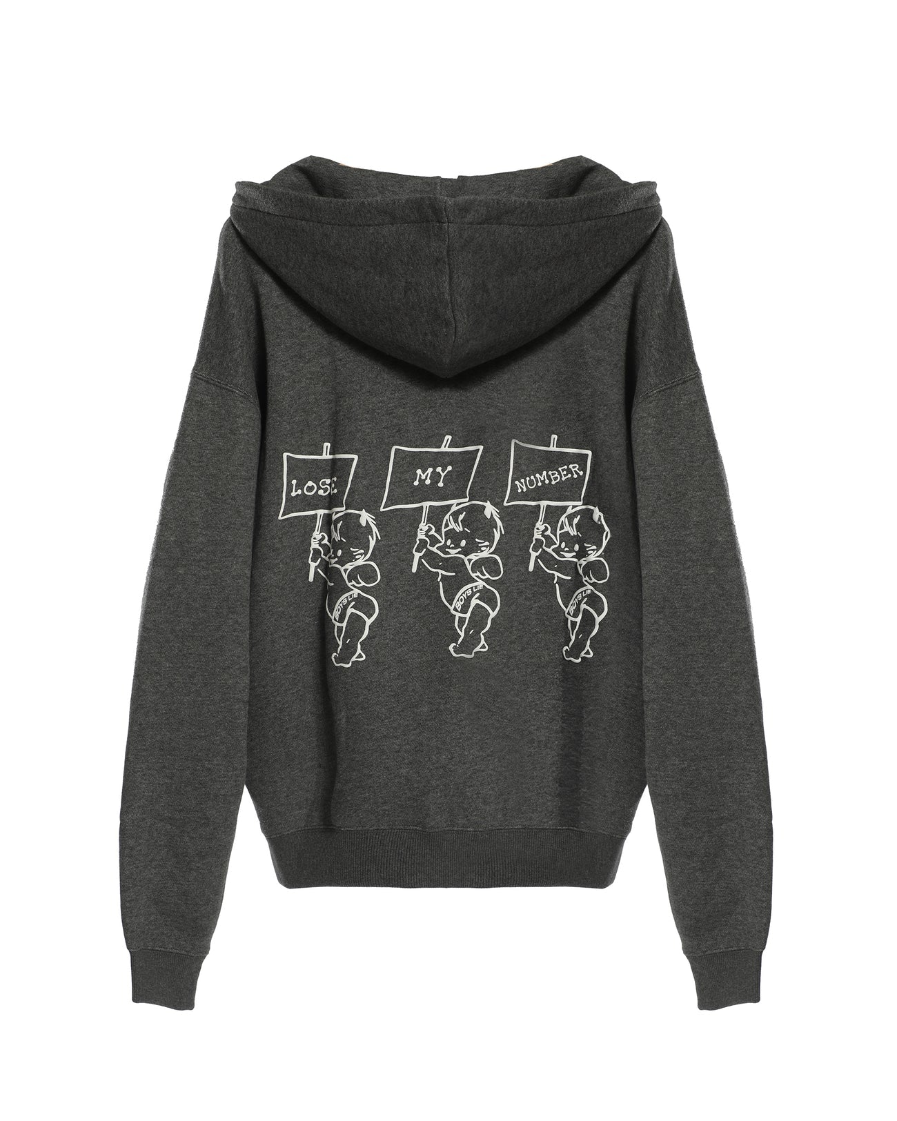 Read The Signs V2 Grey Hoodie - ONFEMME By Lindsey's Kloset