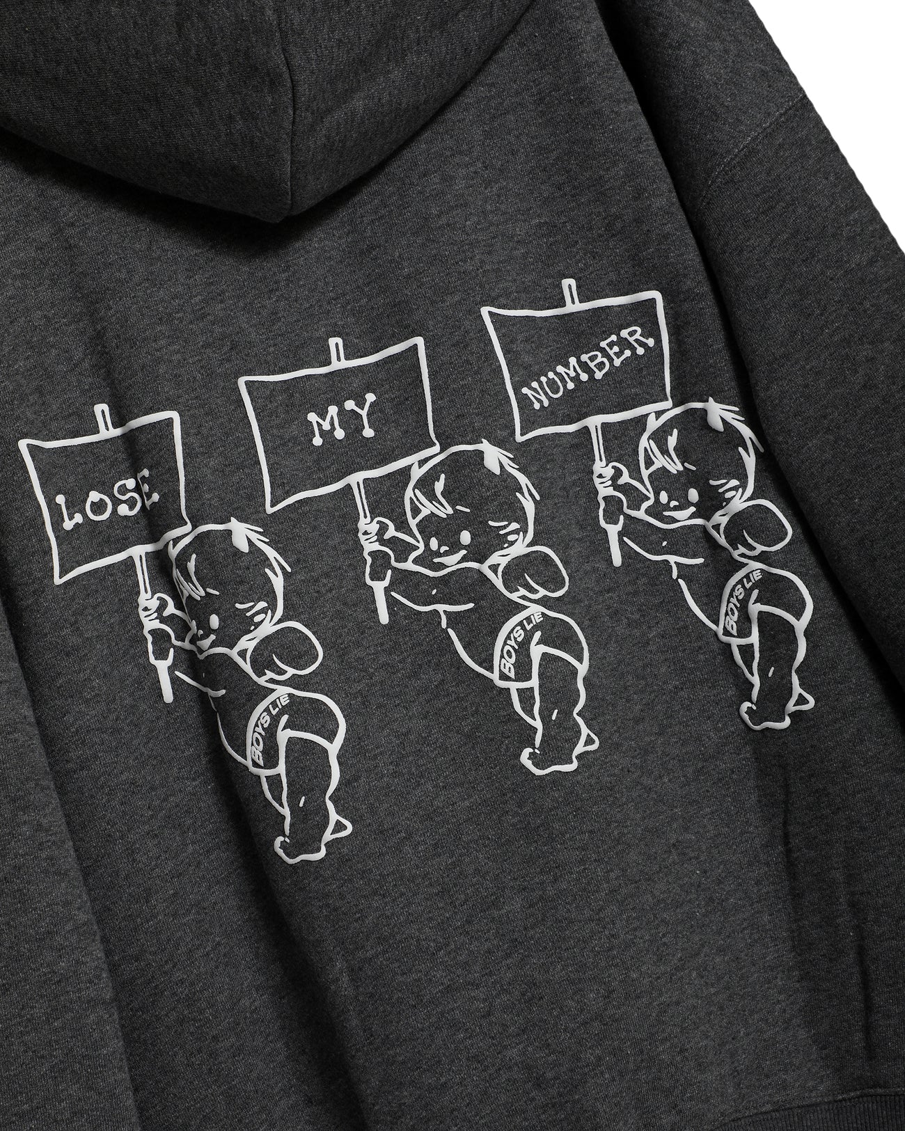 Read The Signs V2 Grey Hoodie - ONFEMME By Lindsey's Kloset
