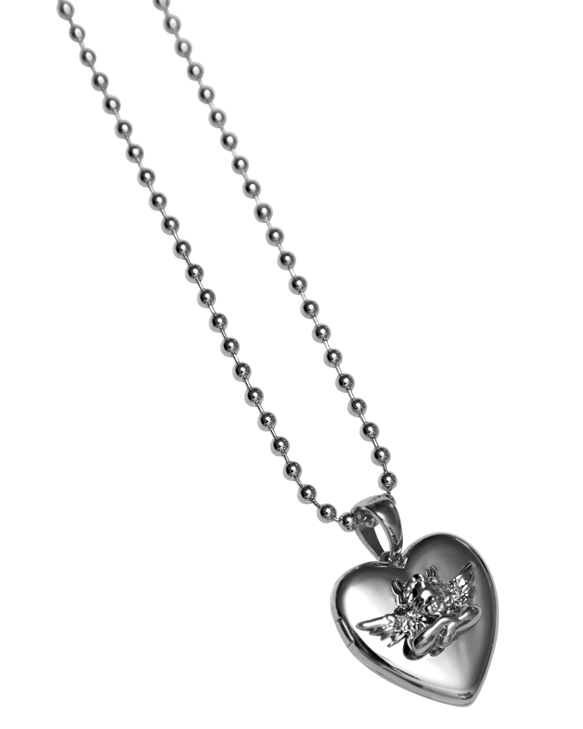 Boys Lie Rhodium Locket - ONFEMME By Lindsey's Kloset