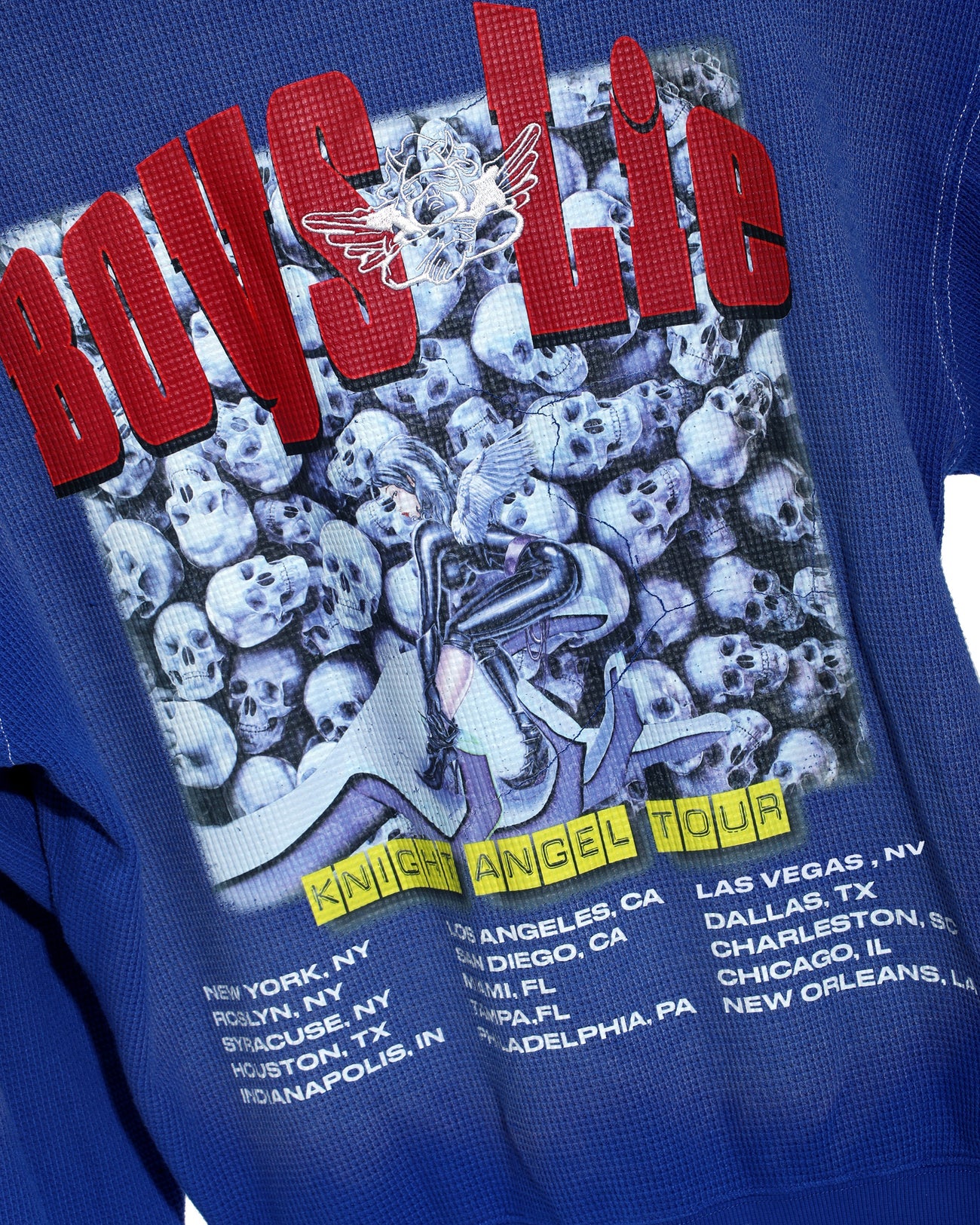 Knight Angel Tour Interlock Racer Hoodie - ONFEMME By Lindsey's Kloset