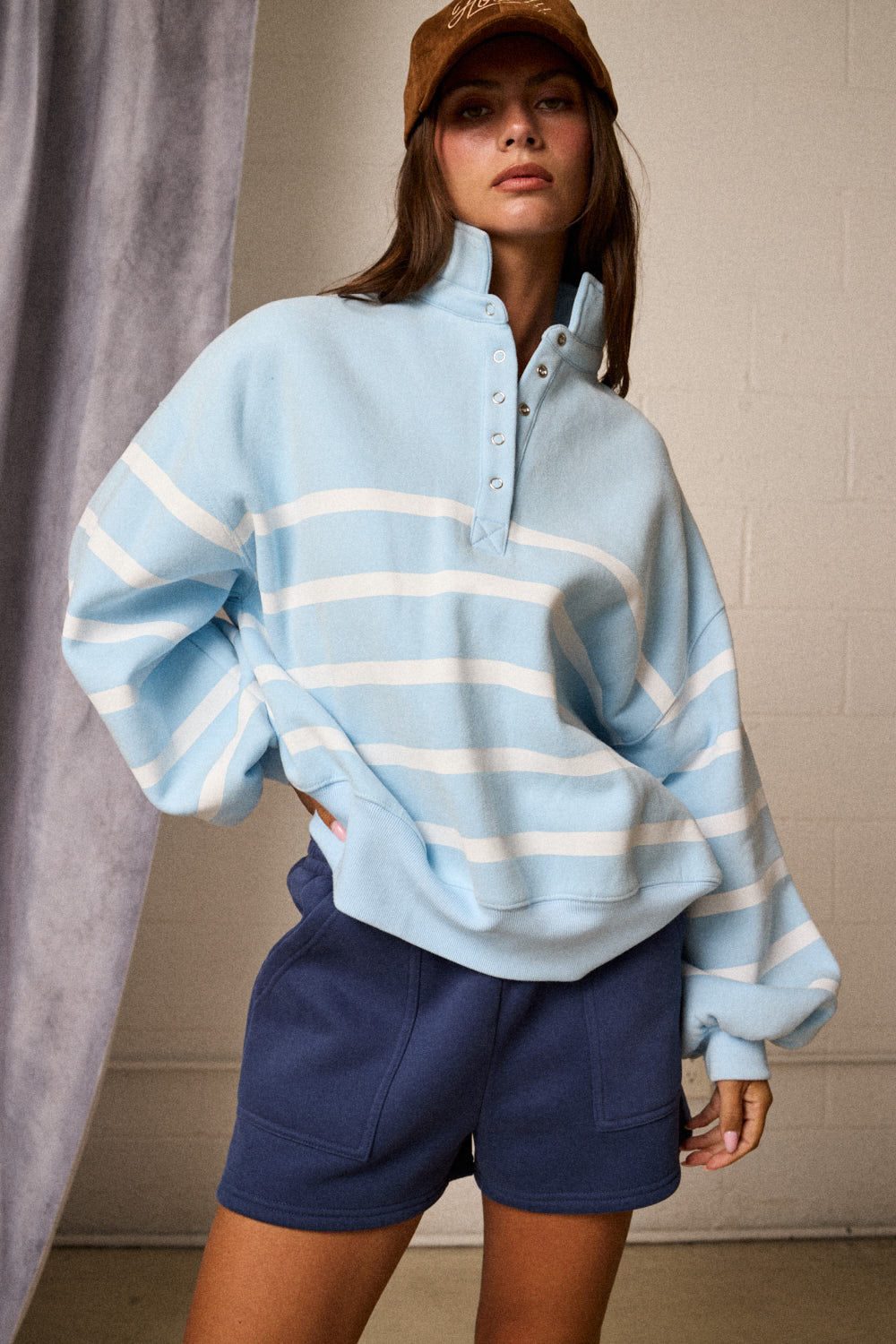 Sky Stripe Pullover
