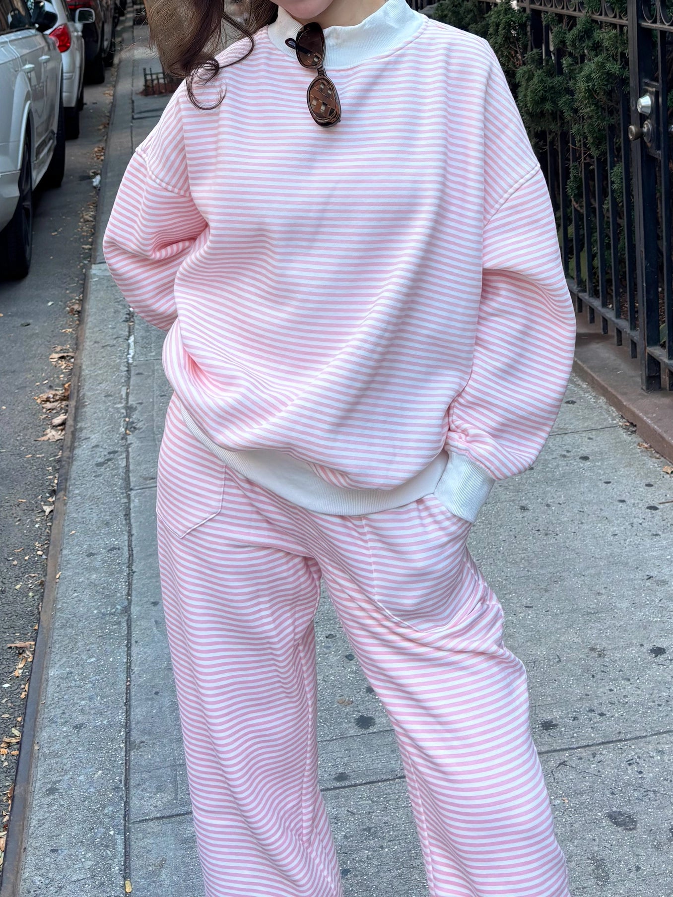 Coastal Blush Mockneck
