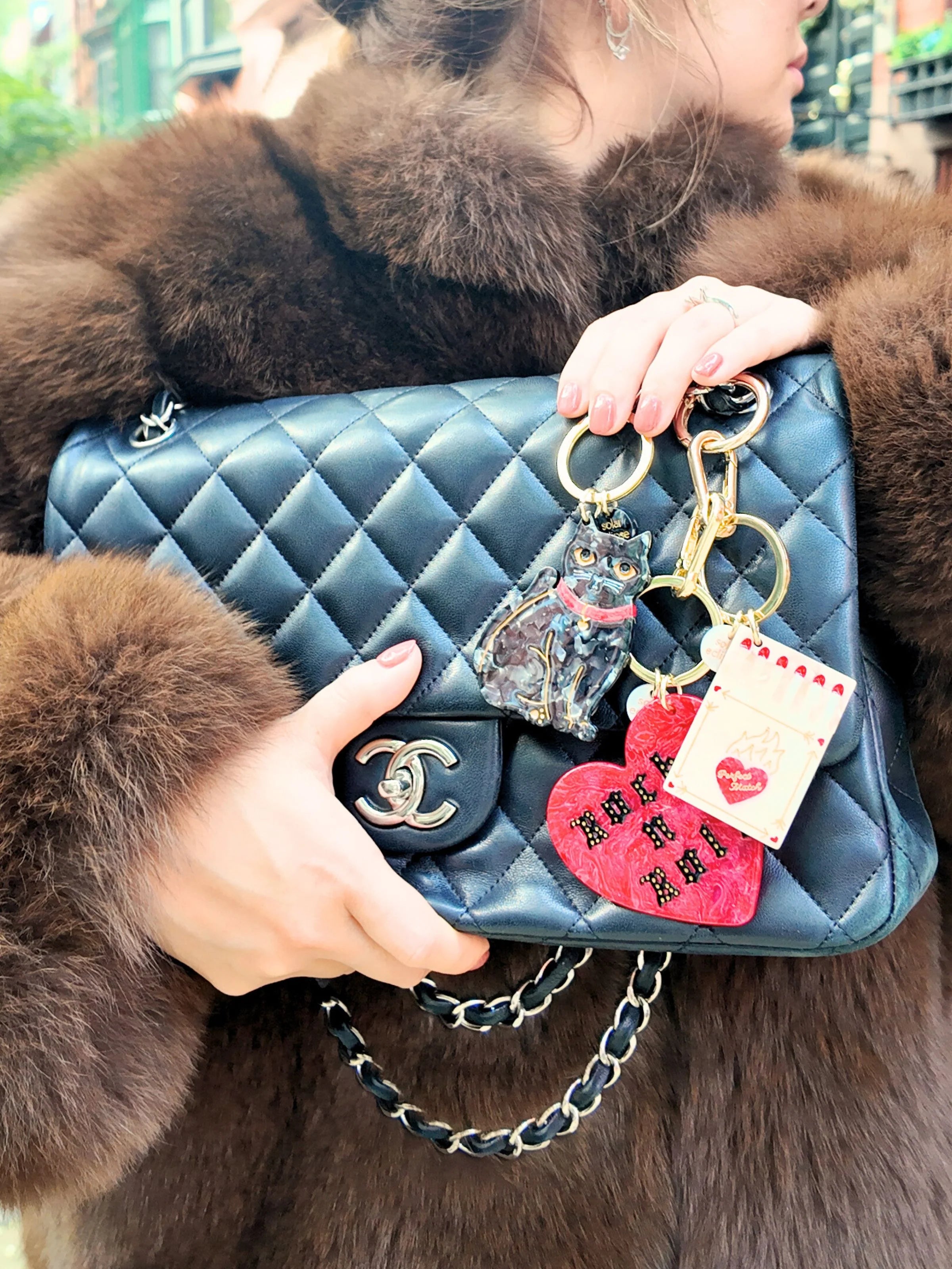 Matchbox Bag Charm + Keychain - ONFEMME By Lindsey's Kloset