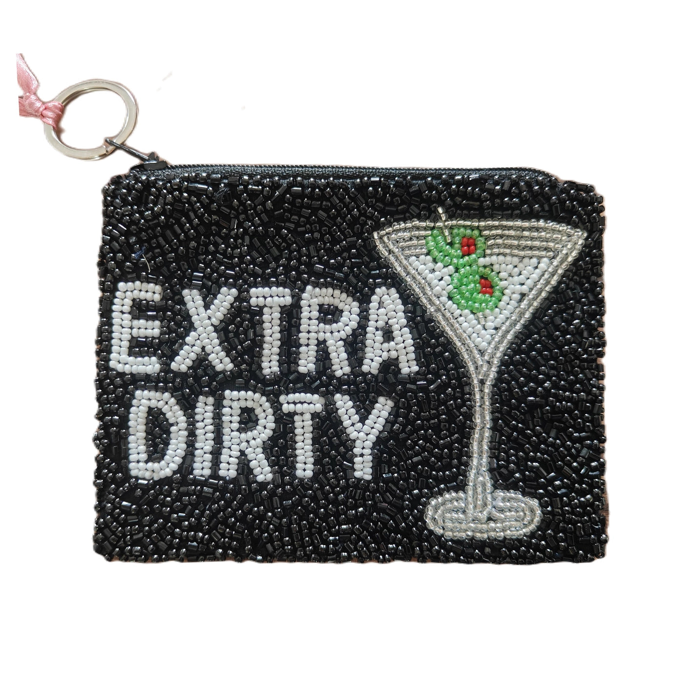 Extra Dirty Beaded Coin Purse - ONFEMME By Lindsey's Kloset