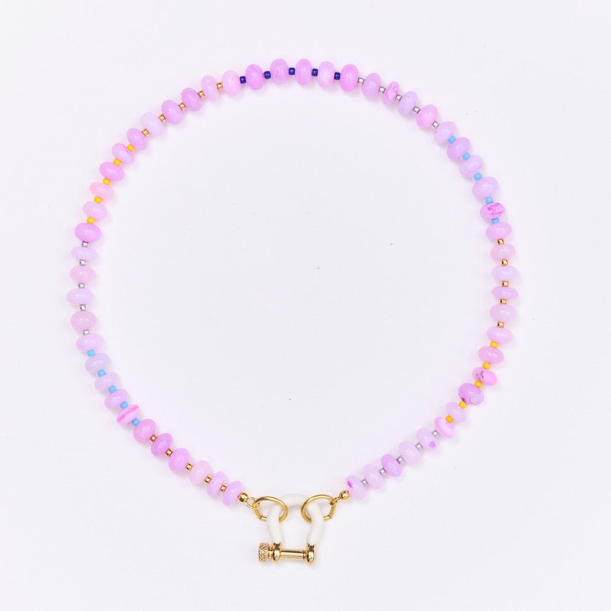 Louie Opal Necklace - ONFEMME By Lindsey's Kloset