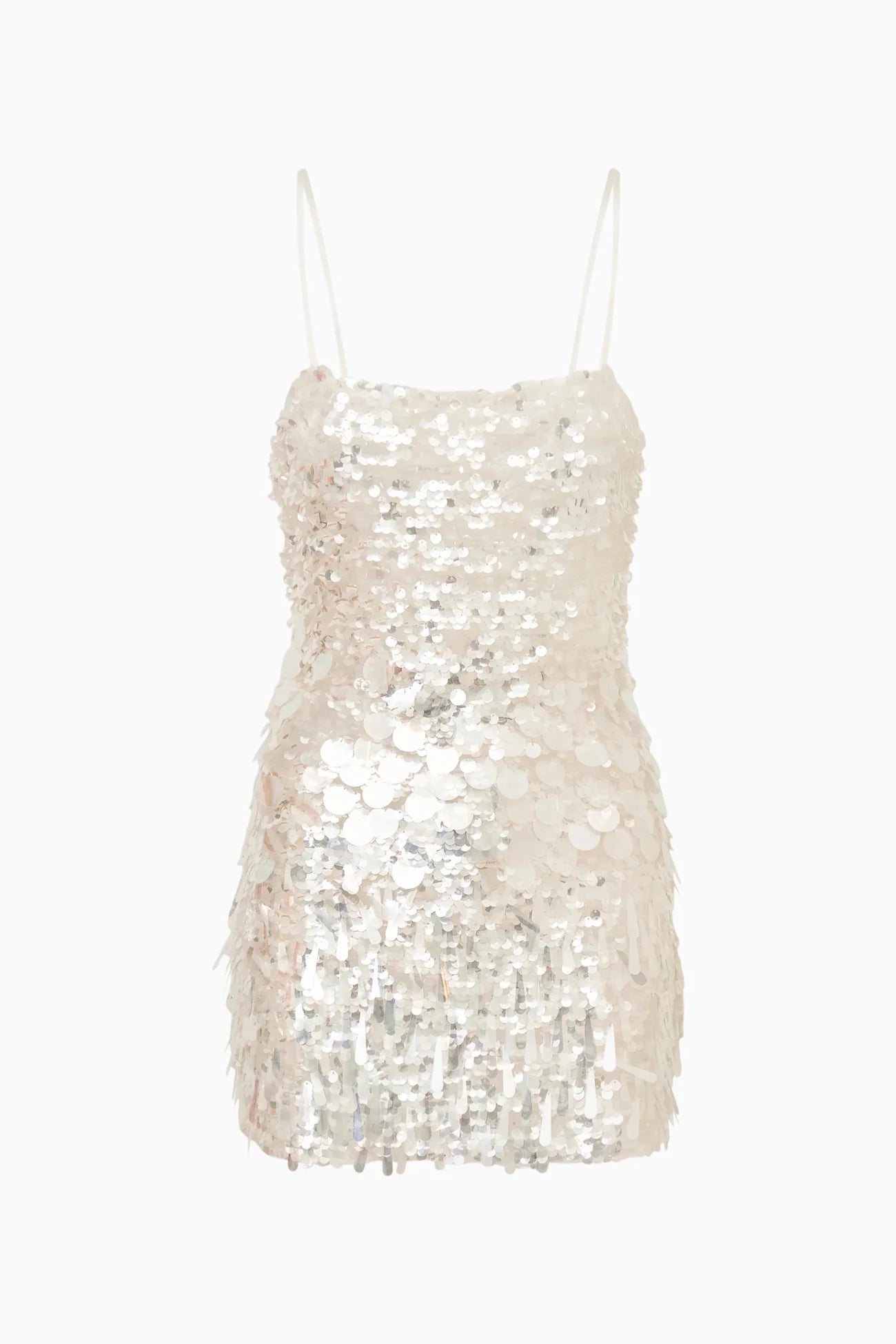 Aluria Icicle Pailette Mini Dress