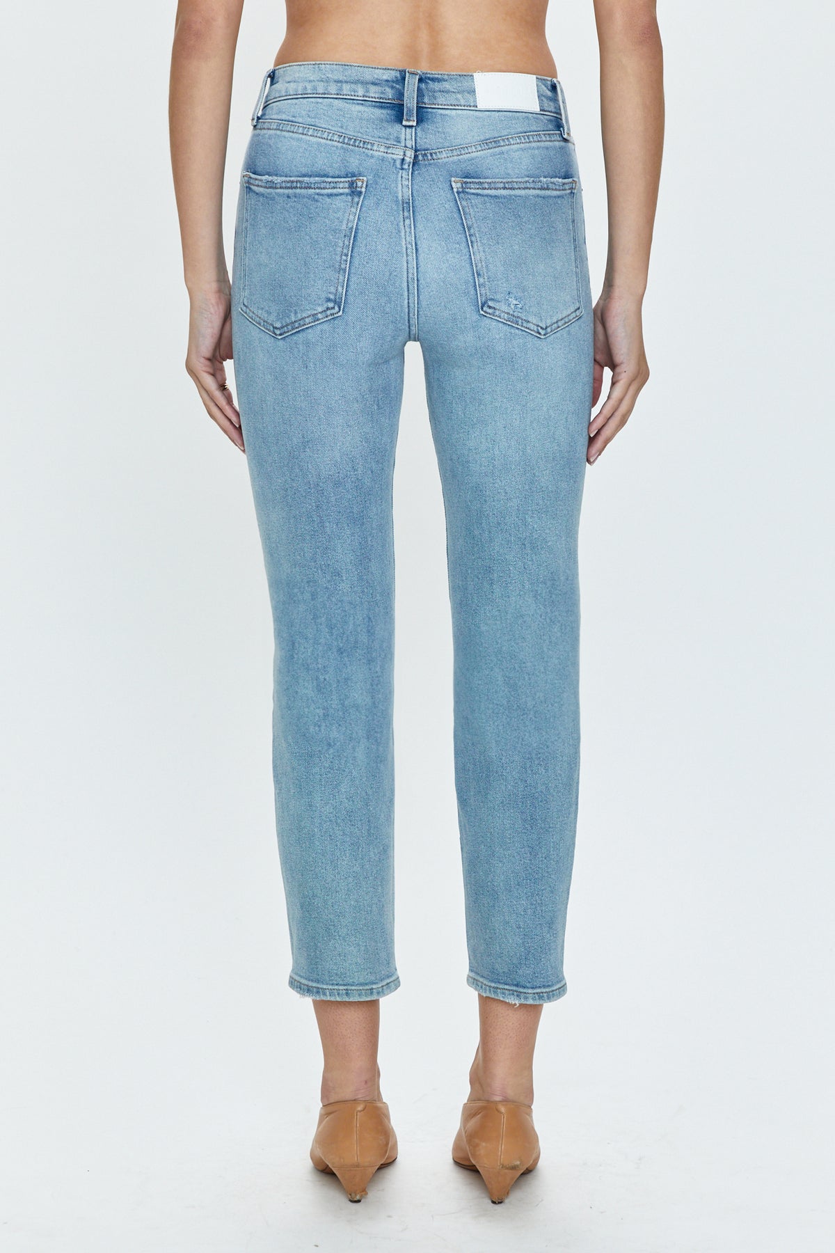 MONROE CROP HIGH RISE CIGARETTE CROP - NOTTING HILL VINTAGE - ONFEMME By Lindsey's Kloset