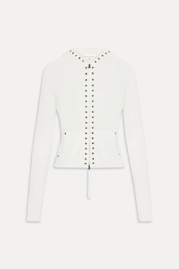 Atlas Zip Up Knit Hoodie - ONFEMME By Lindsey's Kloset