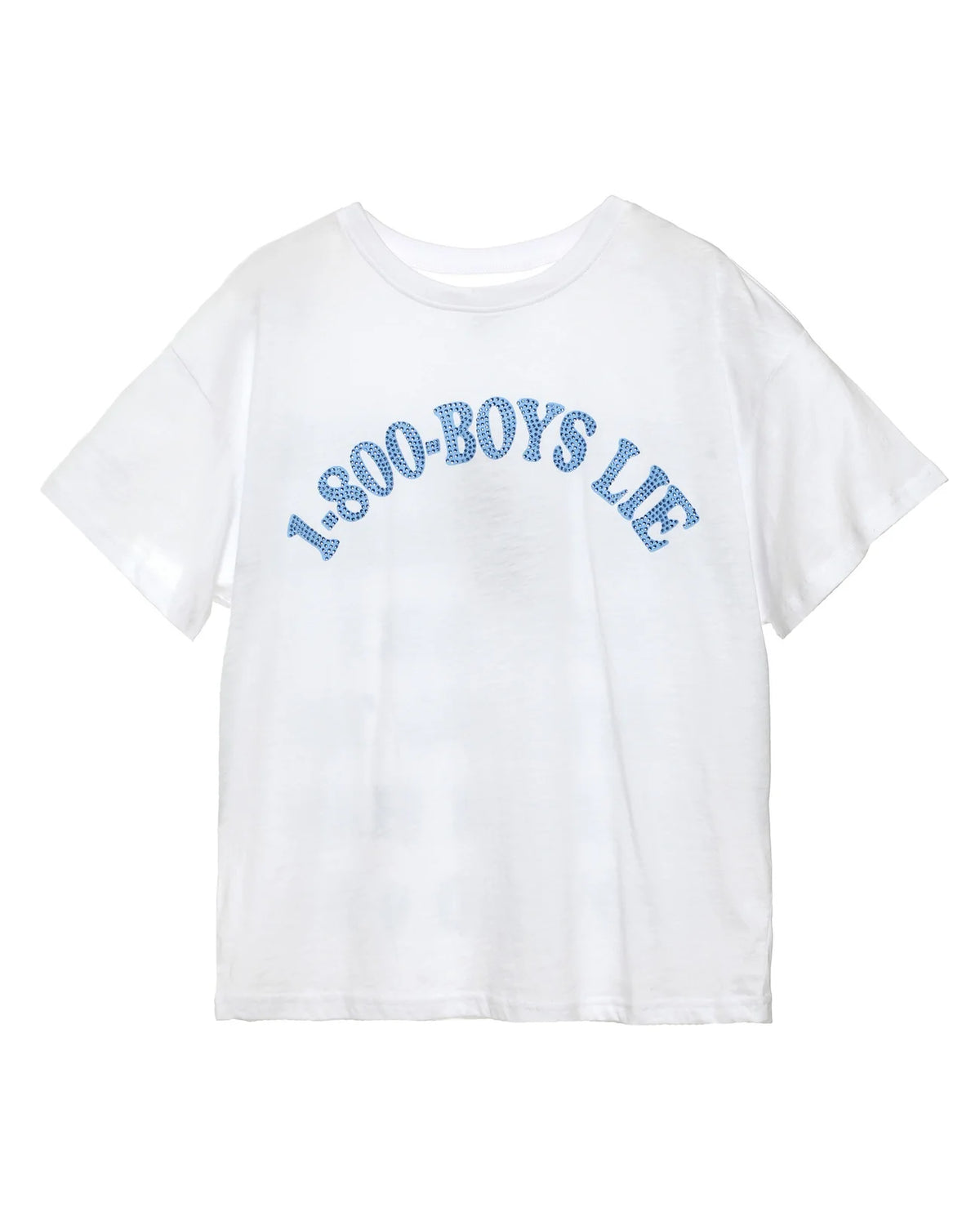 Blue 1-800 Boyfriend Tee - ONFEMME By Lindsey's Kloset
