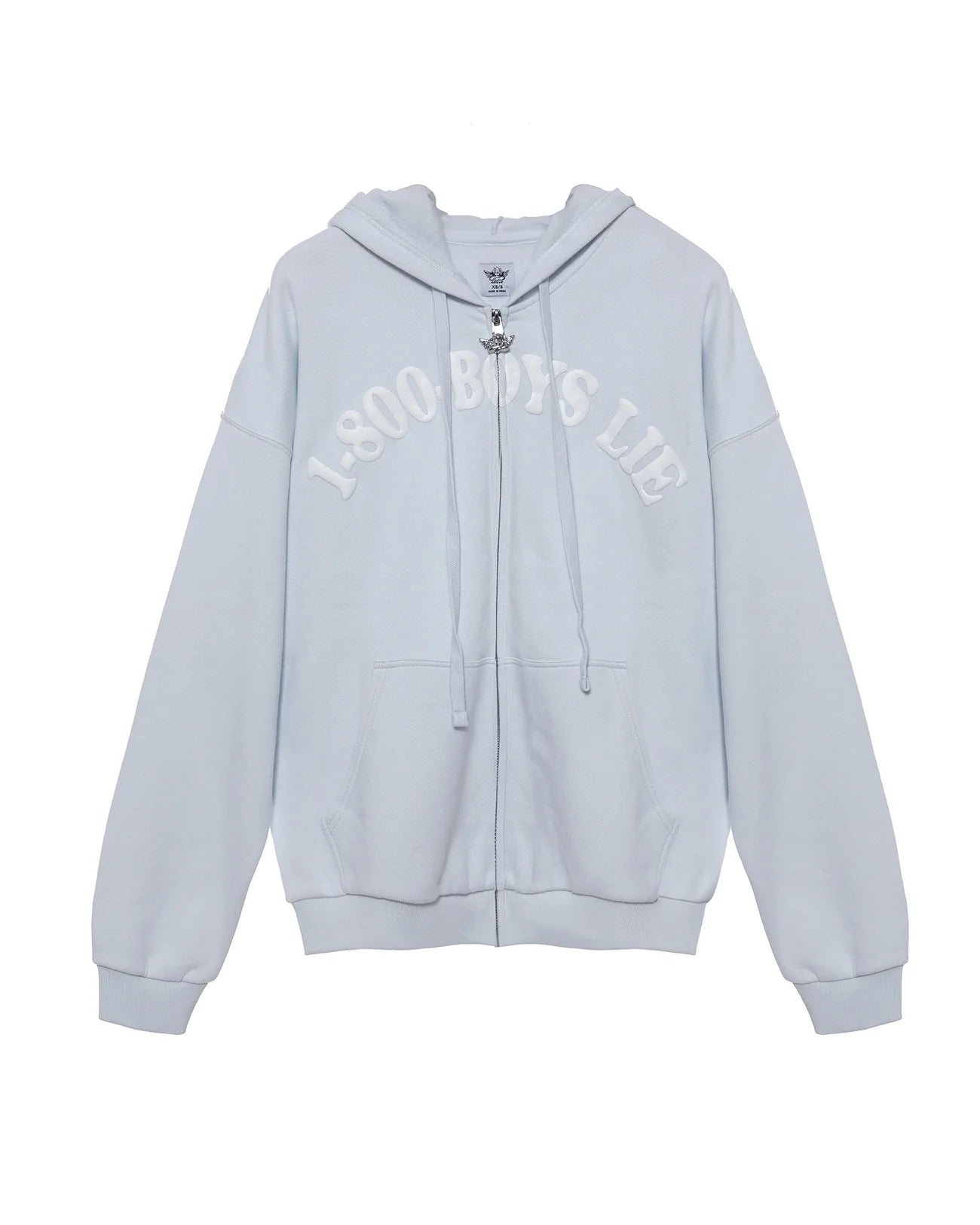 Blue 1-800 Harley Zip Hoodie - ONFEMME By Lindsey's Kloset