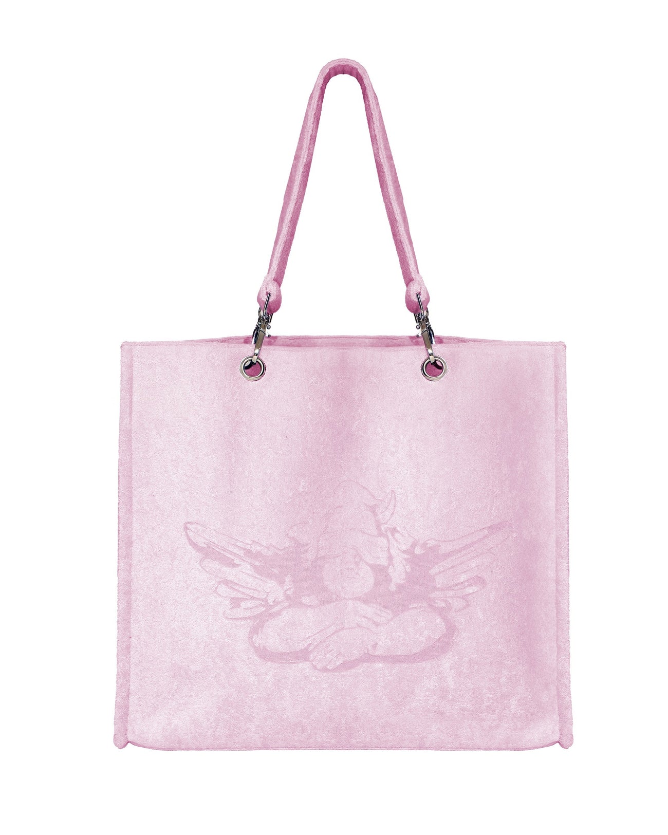 Ivy League Pink Terry Tote - ONFEMME By Lindsey's Kloset
