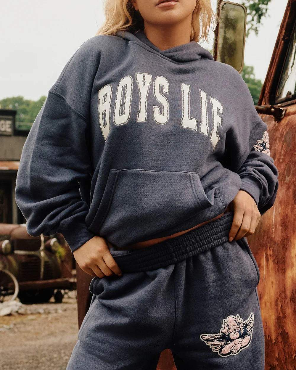 In Too Deep Racer Hoodie - ONFEMME By Lindsey's Kloset