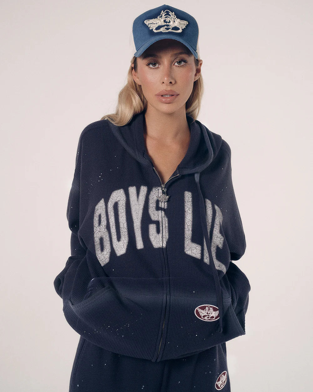 Blueprint Trucker Hat - ONFEMME By Lindsey's Kloset