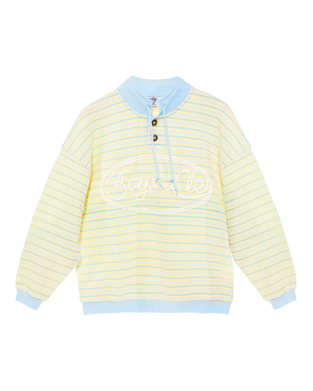 Honor Roll Henley Crewneck - ONFEMME By Lindsey's Kloset