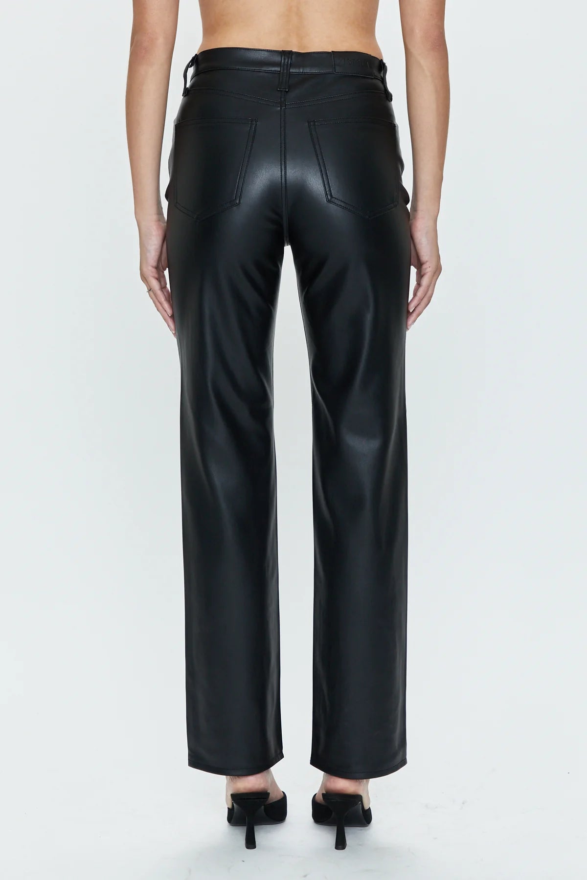 Cassie Super High Rise Straight - Slate Black - ONFEMME By Lindsey's Kloset