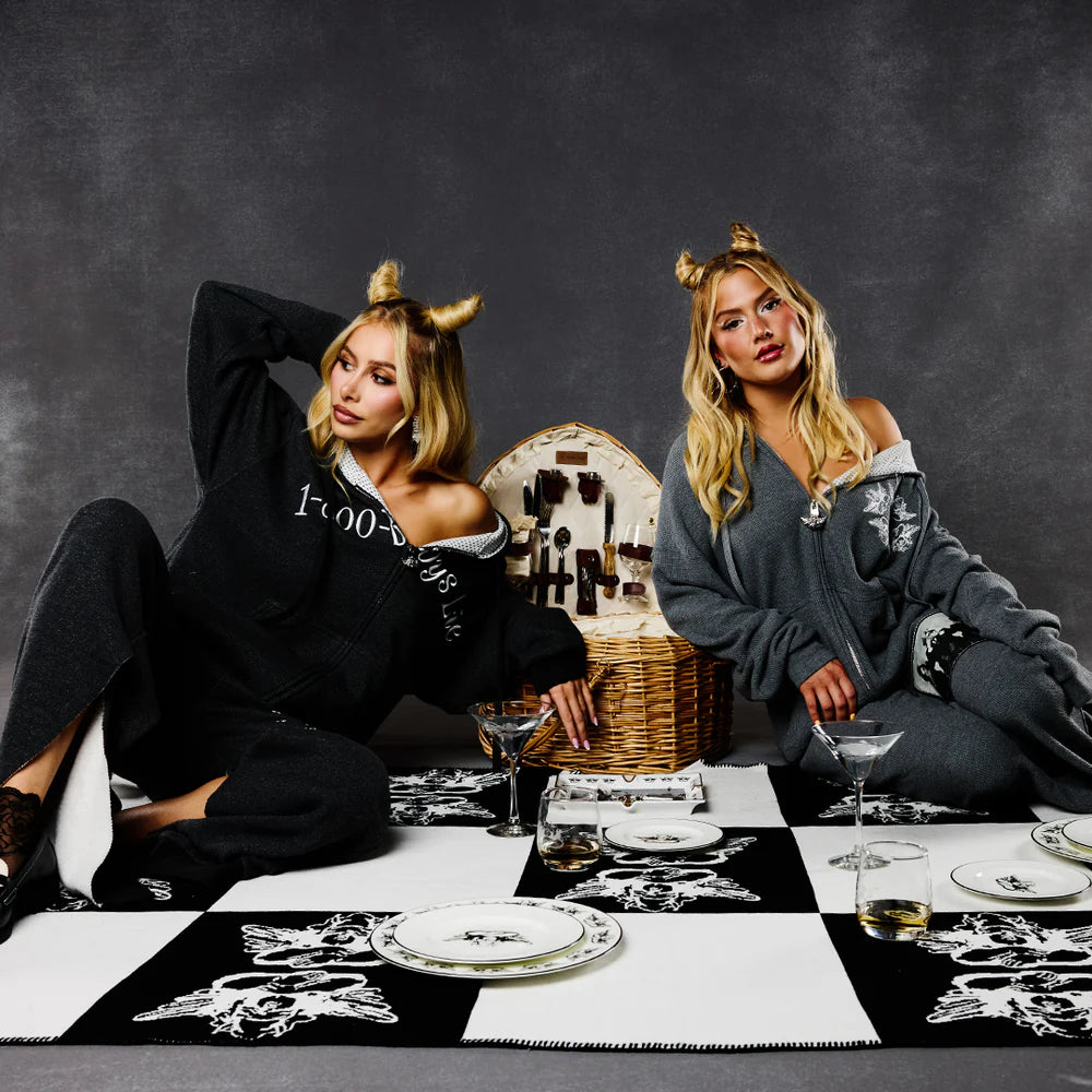 Black and White Boys Lie Blanket - ONFEMME By Lindsey's Kloset