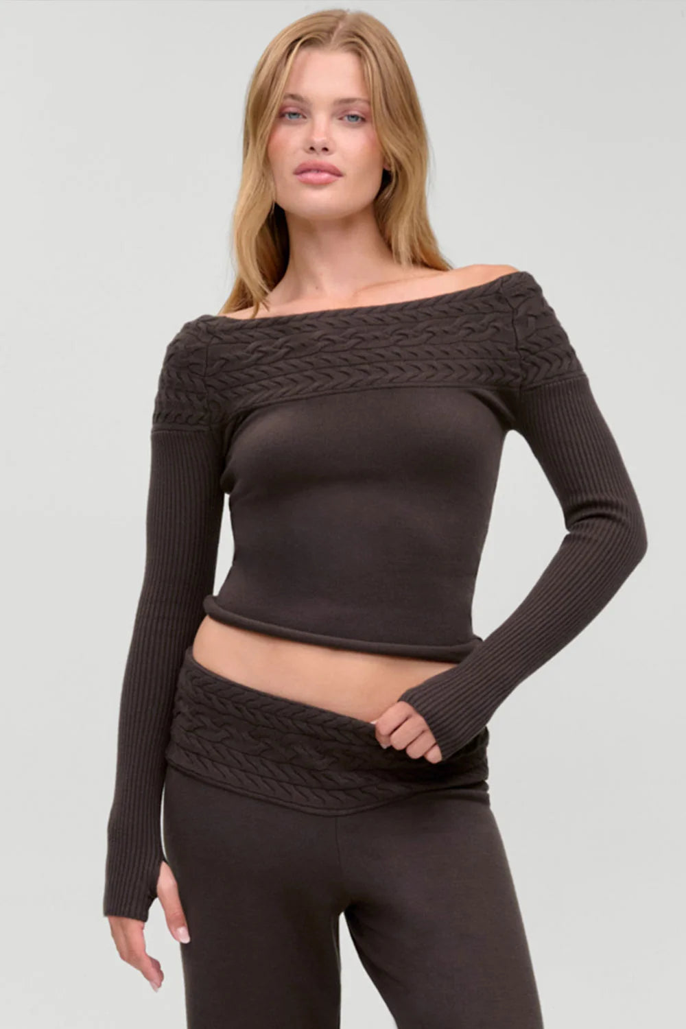 Crosby Cable Cloud Knit Sweater
