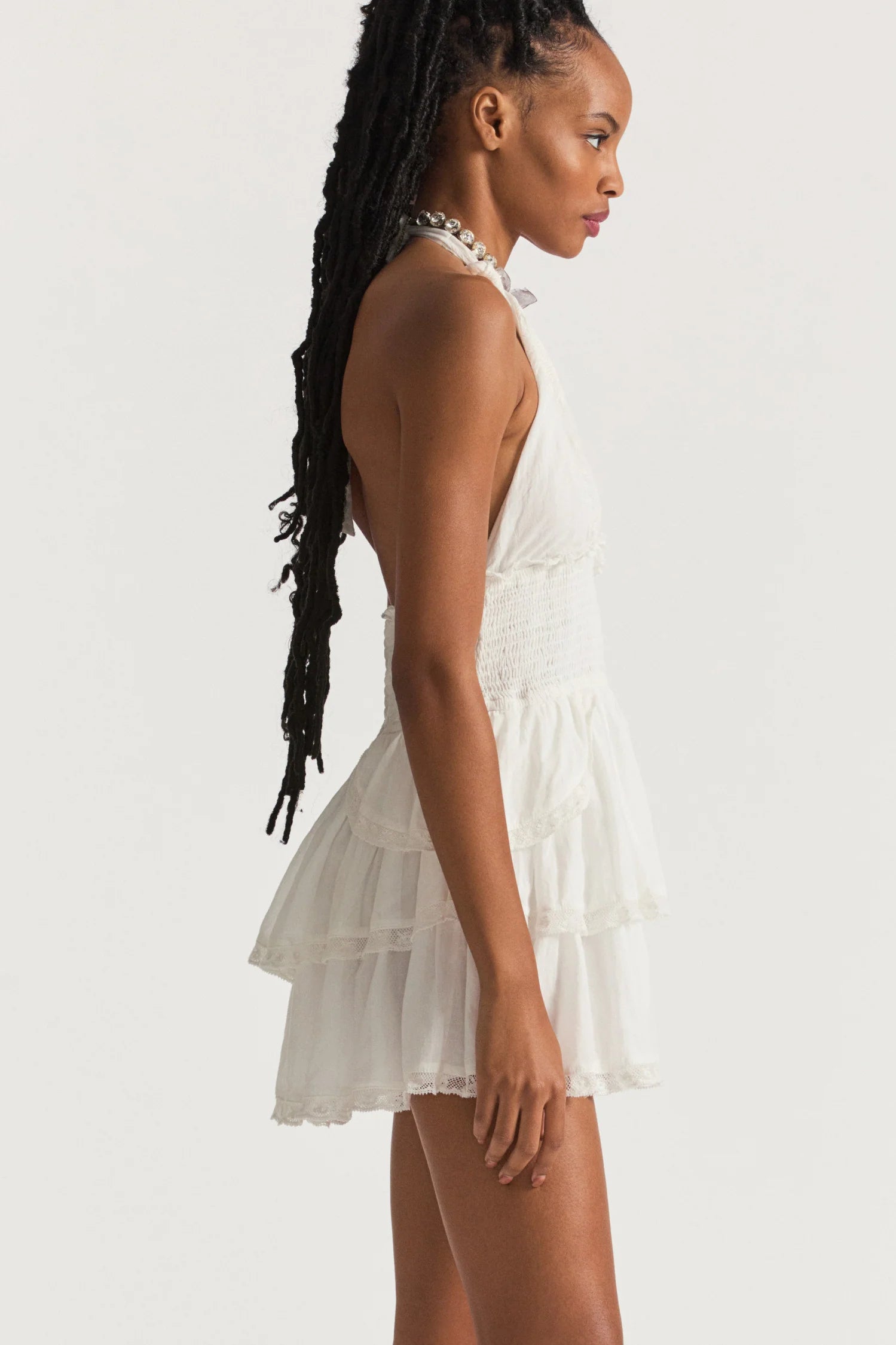 Deanna Halter Mini Dress - ONFEMME By Lindsey's Kloset