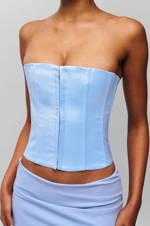 Satin Corset - ONFEMME By Lindsey's Kloset