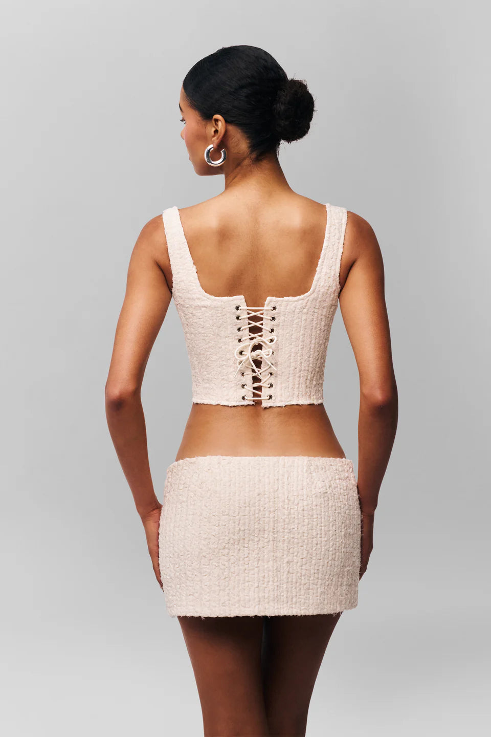 Chamonix Chiffon Corset - ONFEMME By Lindsey's Kloset