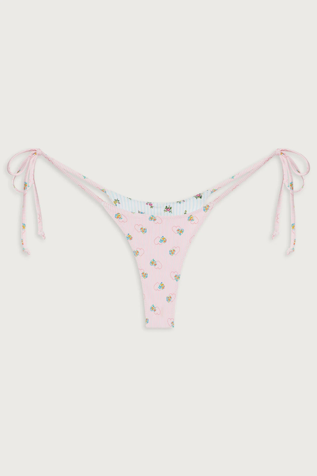 Divine Reversible Skimpy Bikini Bottom - ONFEMME By Lindsey's Kloset