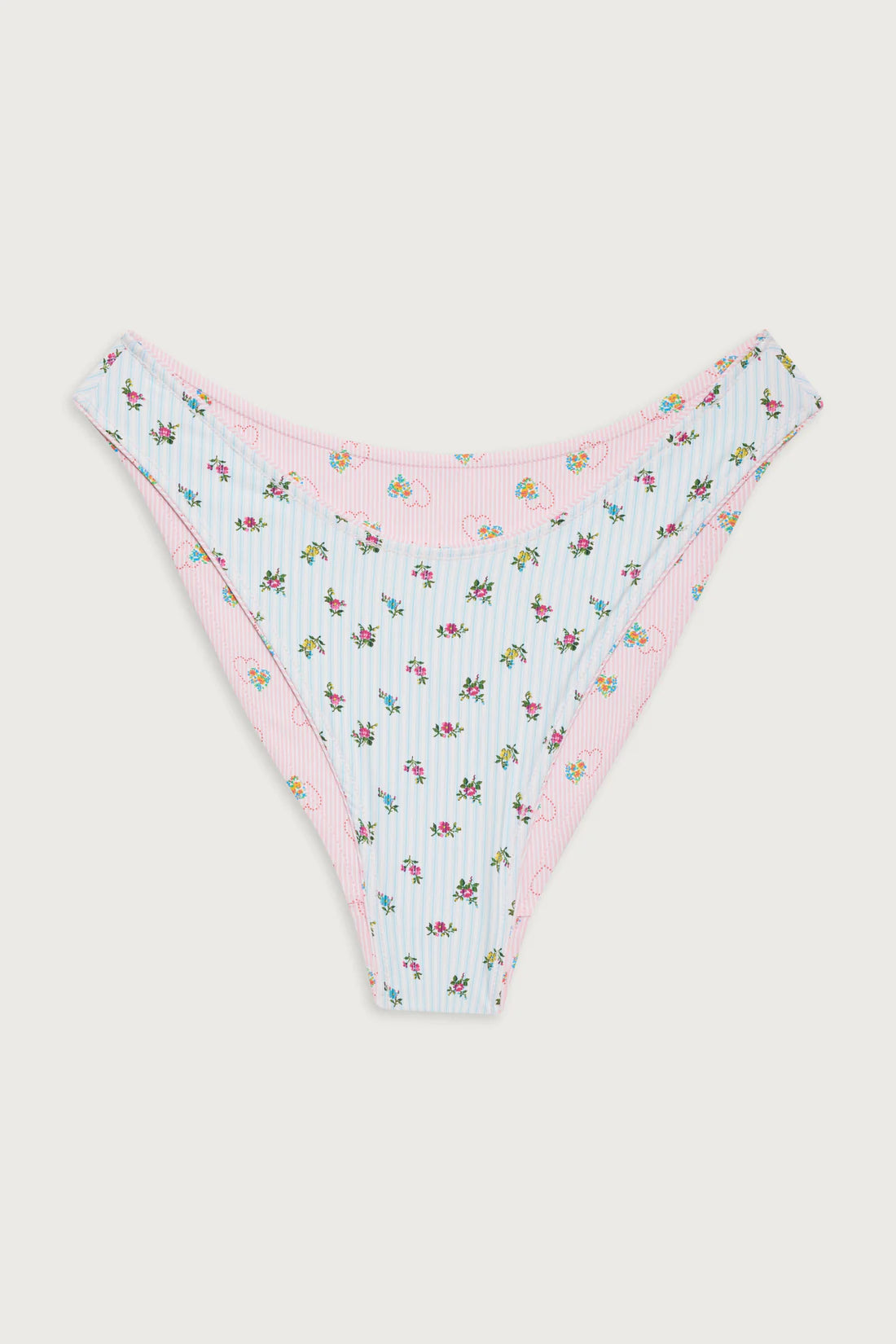 Dove Reversible Classic Bikini Bottom - ONFEMME By Lindsey's Kloset