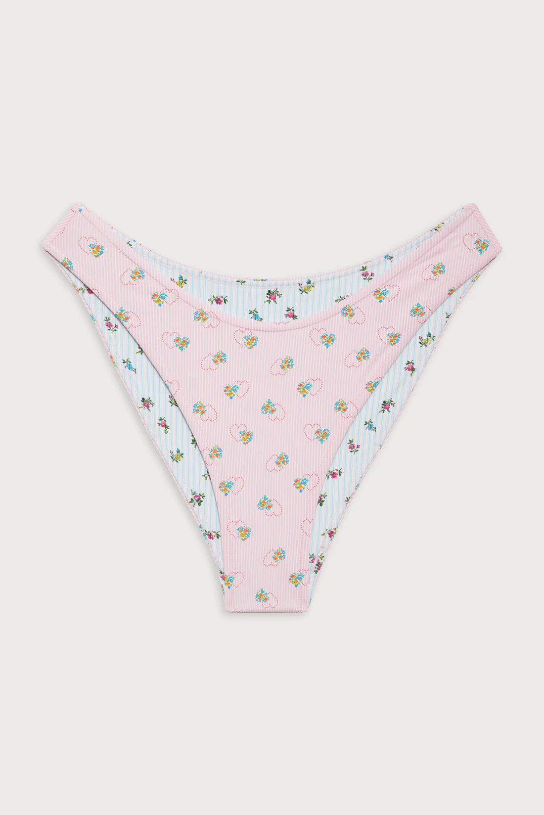 Dove Reversible Classic Bikini Bottom - ONFEMME By Lindsey's Kloset