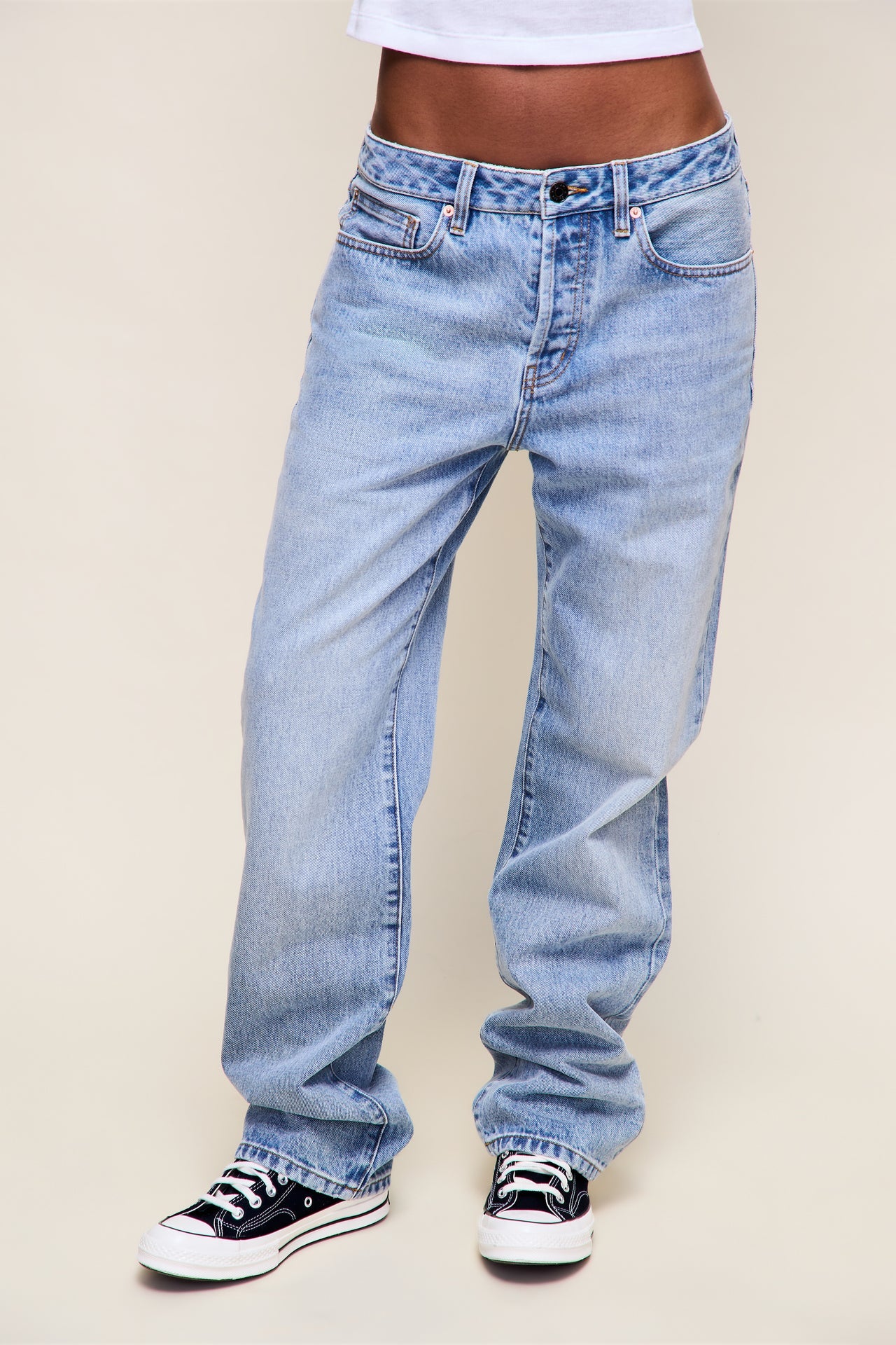 Guizio Relaxed Low Rise Denim - ONFEMME By Lindsey's Kloset