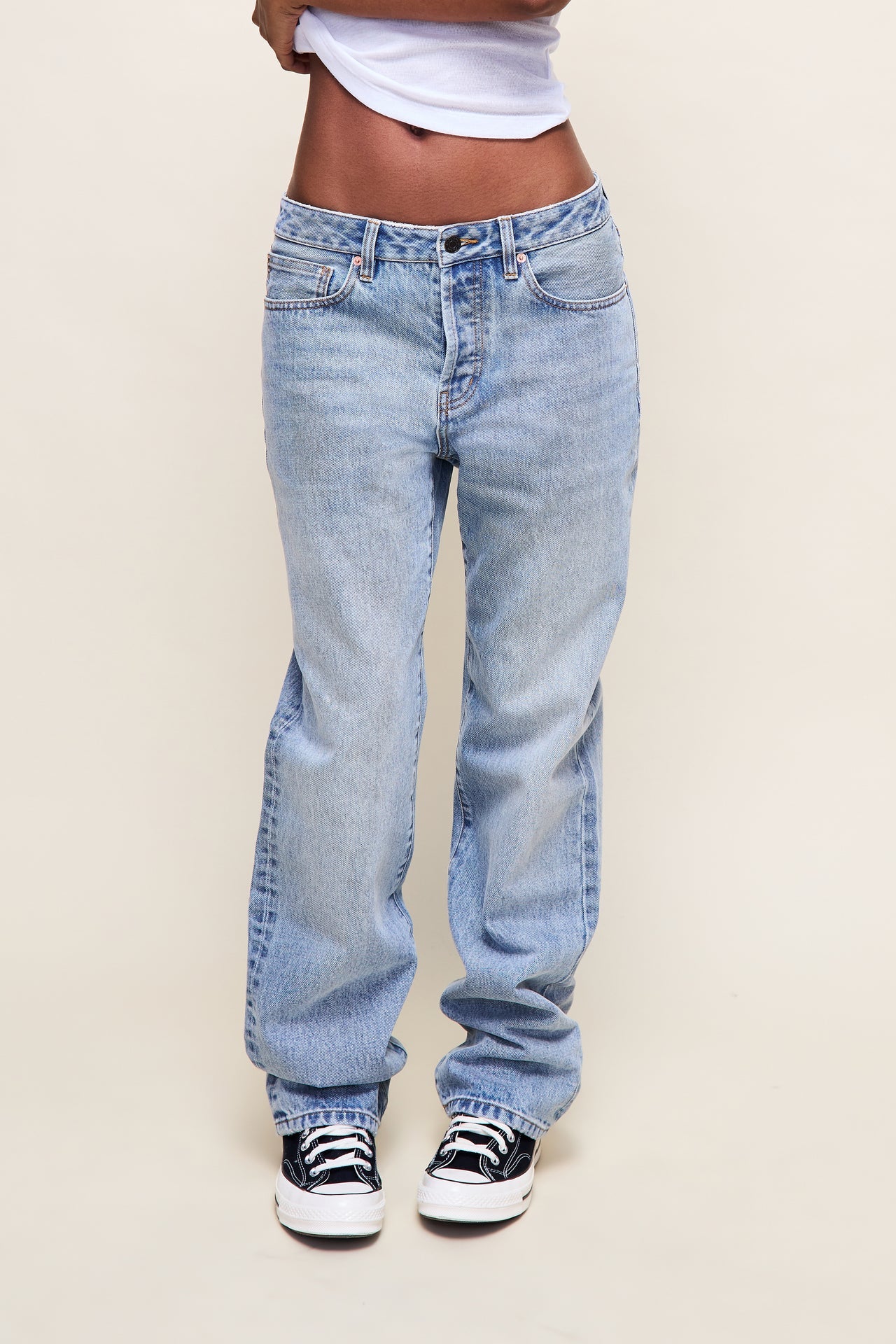 Guizio Relaxed Low Rise Denim - ONFEMME By Lindsey's Kloset