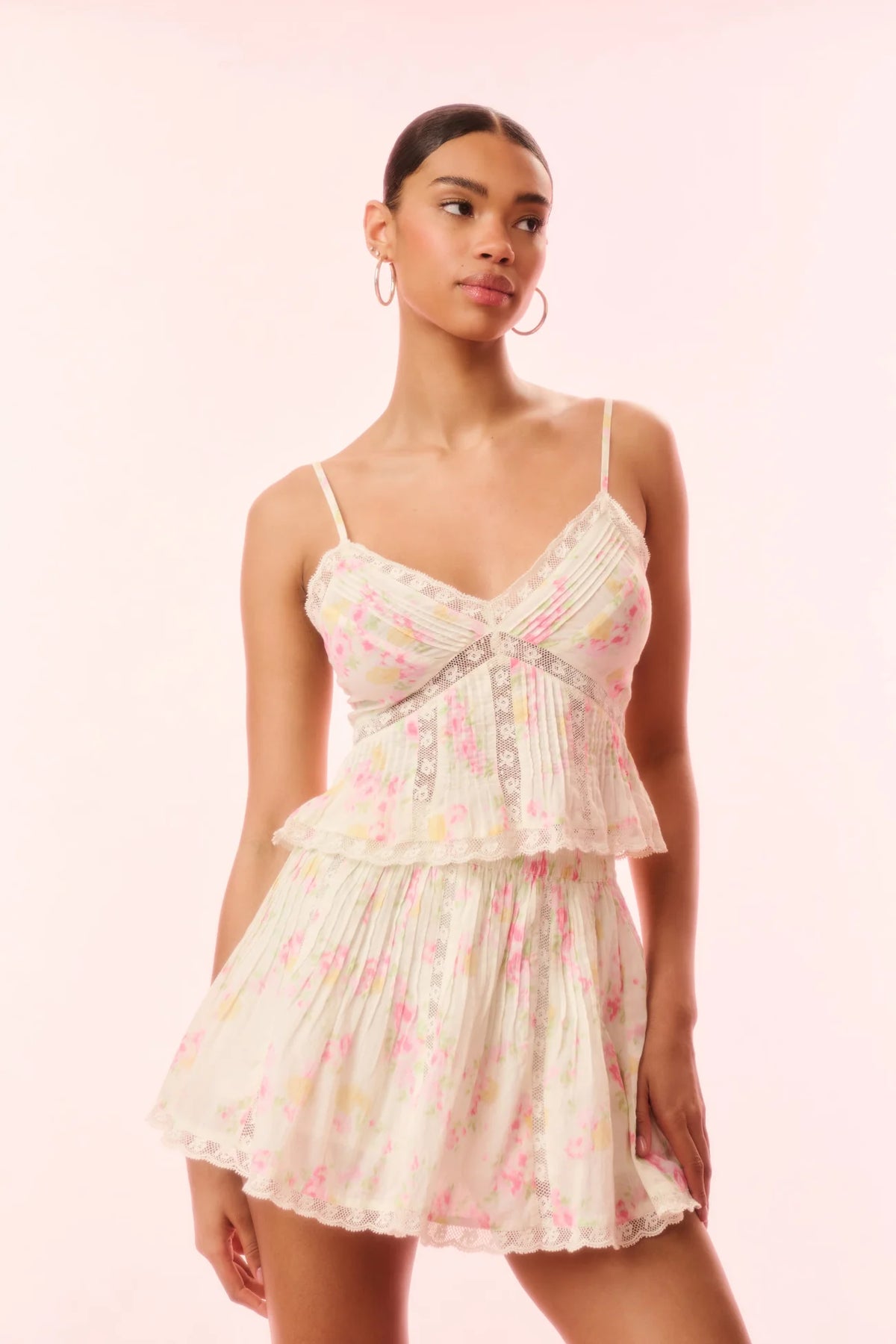 Elsette Cotton Floral Top - ONFEMME By Lindsey's Kloset