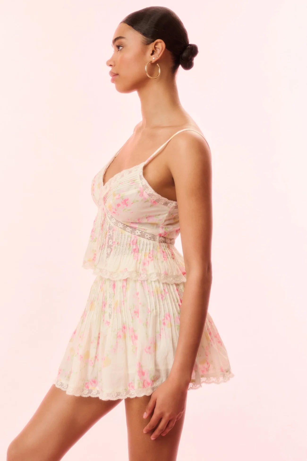 Elsette Cotton Floral Top - ONFEMME By Lindsey's Kloset