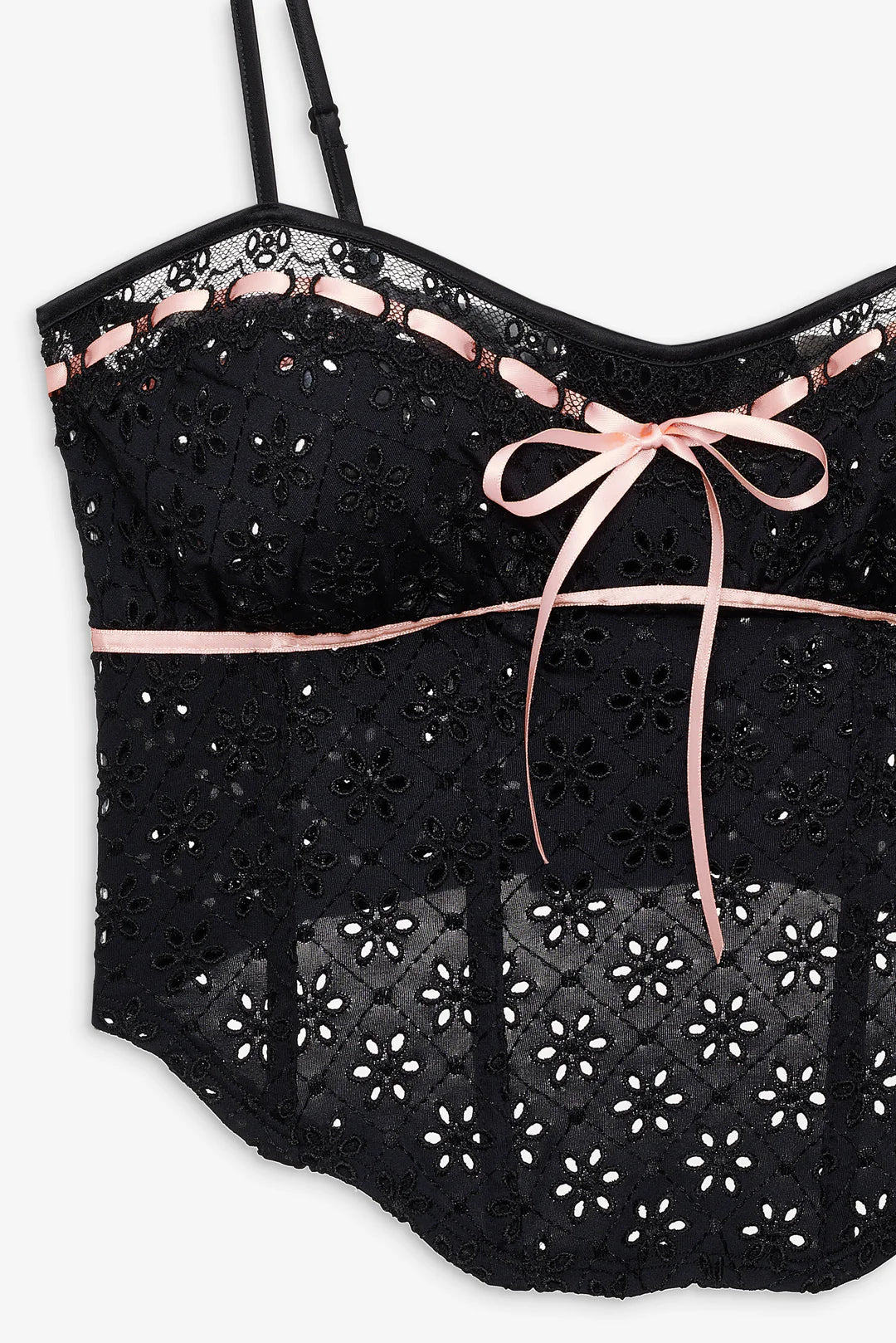 Elena Eyelet Bustier