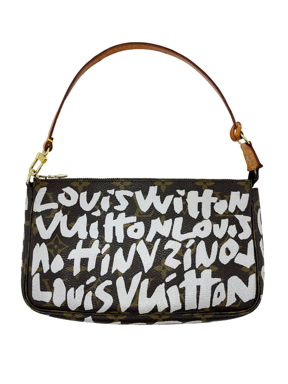 Louis Vuitton x Stephen Sprouse Graffiti Pochette Bag - ONFEMME By Lindsey's Kloset