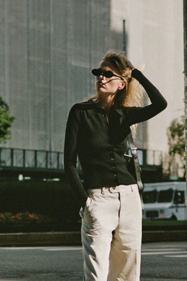 Brooks Button Up Sweater - ONFEMME By Lindsey's Kloset