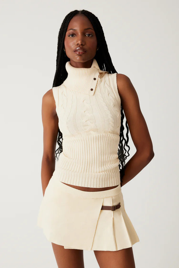 Axel Cable Cloud Knit Sweater - ONFEMME By Lindsey's Kloset